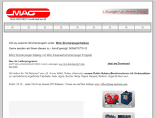 Tablet Screenshot of mag-motoren.com